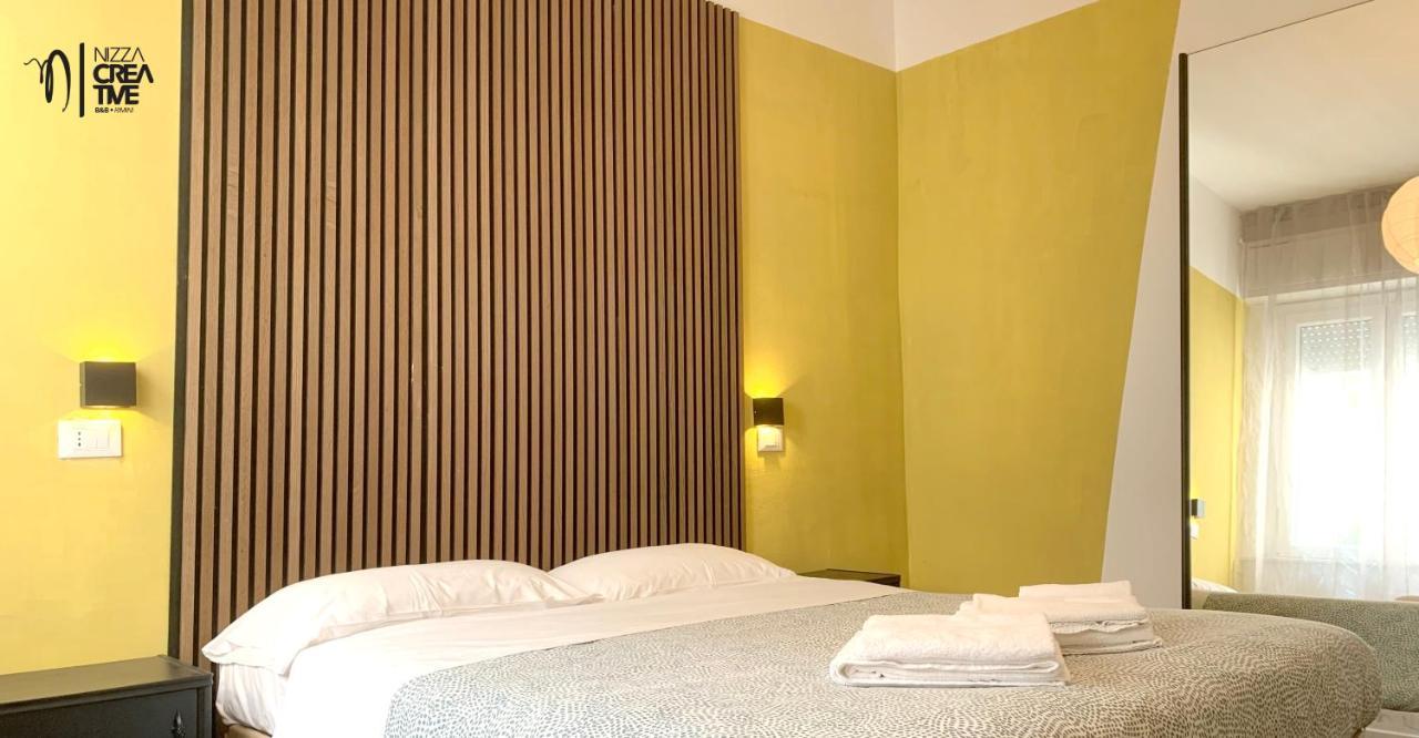 Hotel Nizza Creative Hotel Rimini Exterior foto